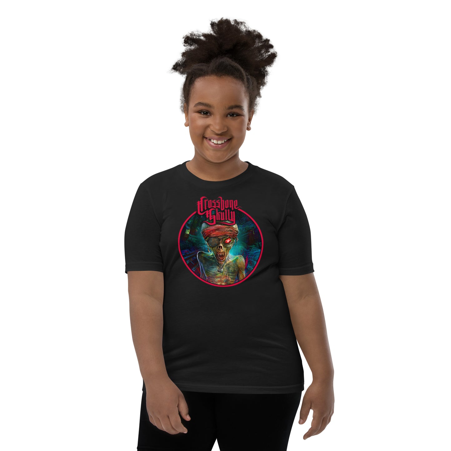 Skully Evil World Machine Youth Short Sleeve T-Shirt