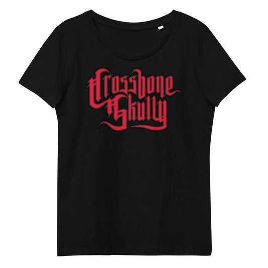 Skully Women's Fitted Eco Logo Tee