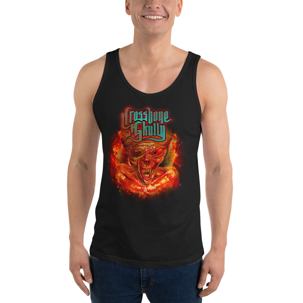 Skully Unisex Inferno Tank Top