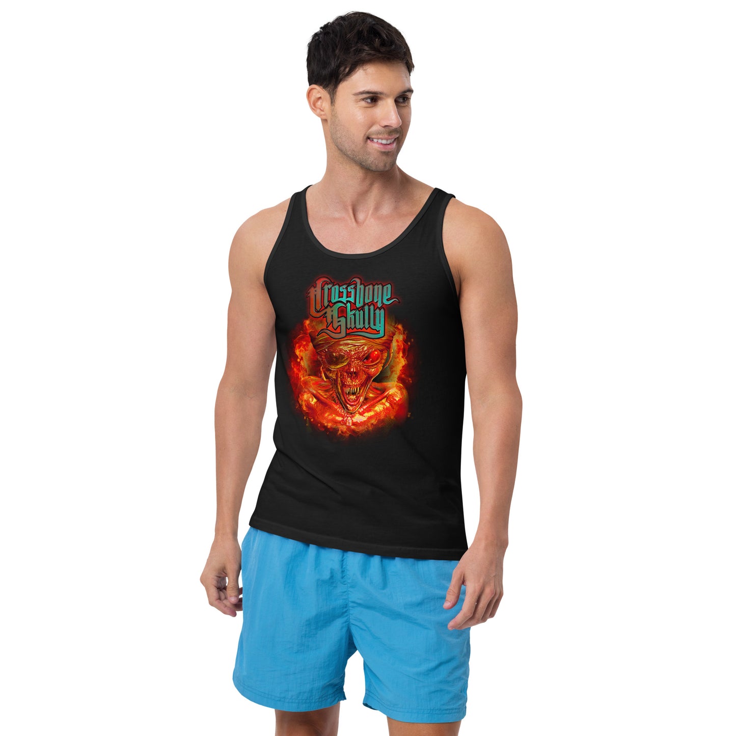 Skully Unisex Inferno Tank Top