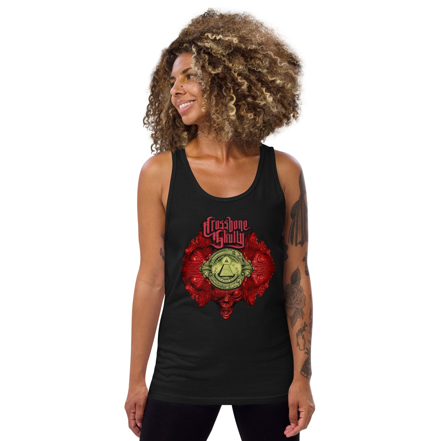 Skully Unisex Malus Mundus Machina Tank Top