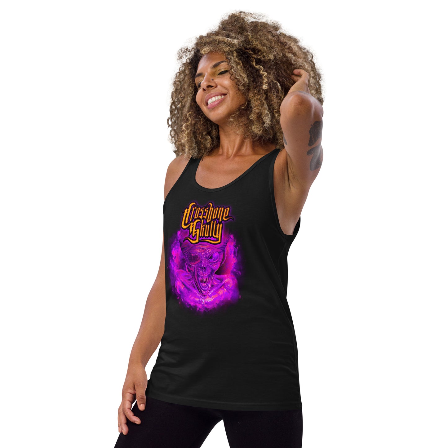 Skully Unisex Purple Haze Tank Top