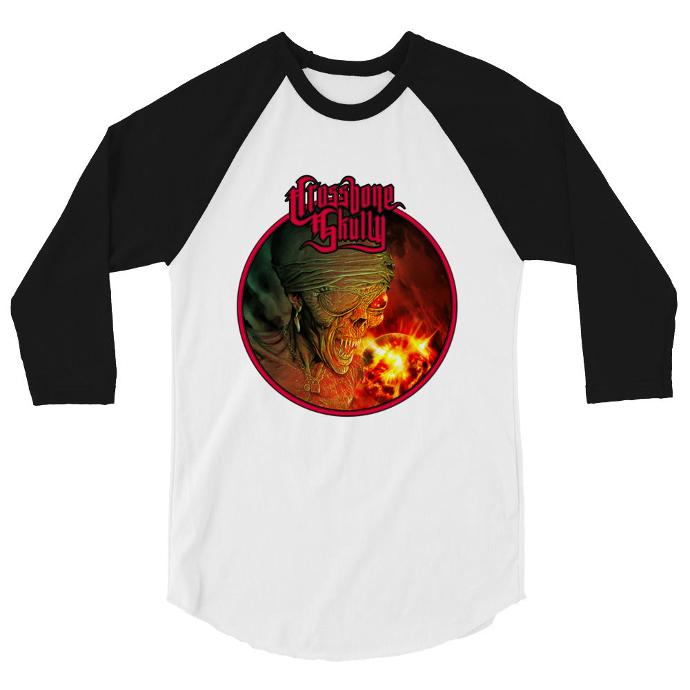 Skully Time Bot 3/4 Sleeve T-Shirt