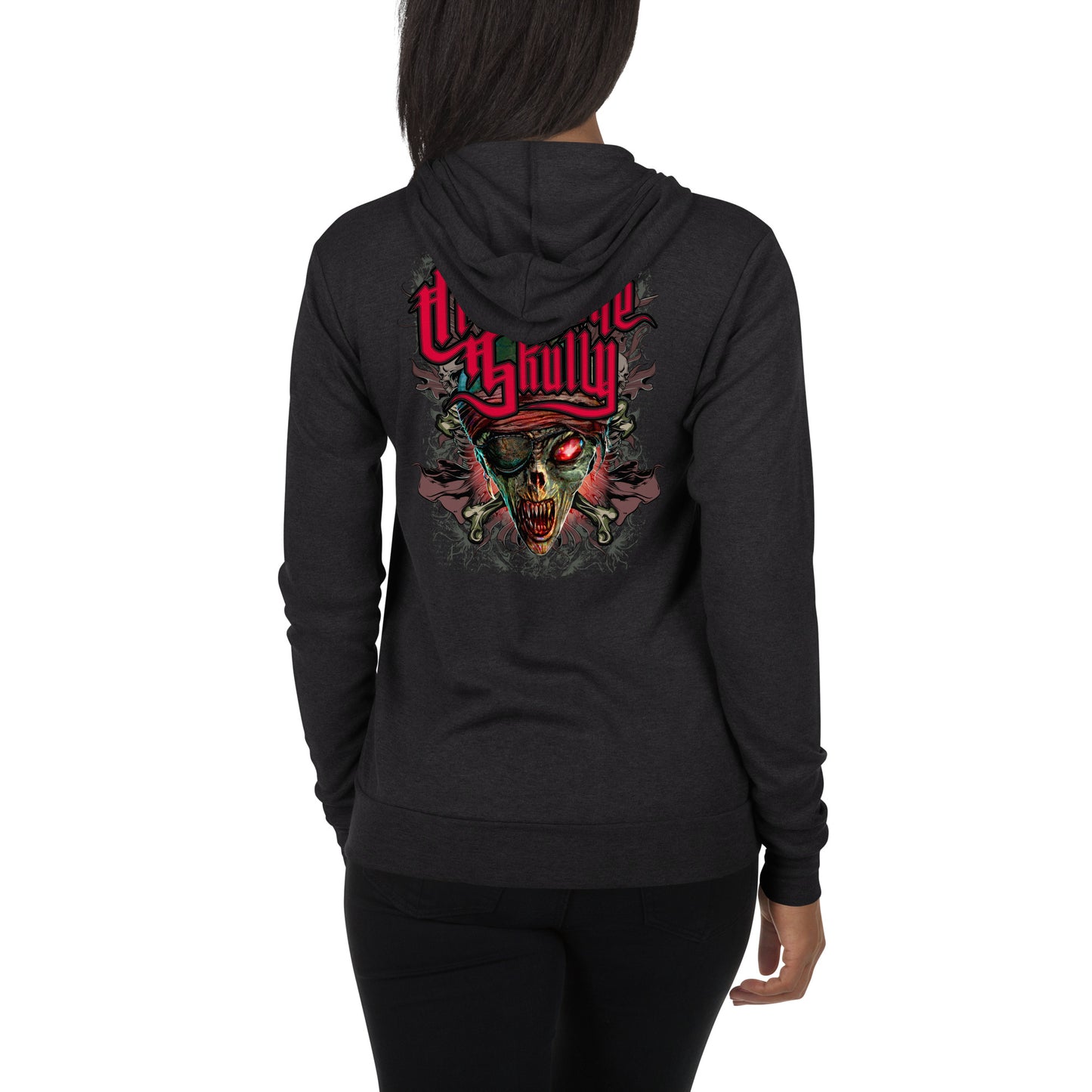 Skully Red Unisex Hoodie