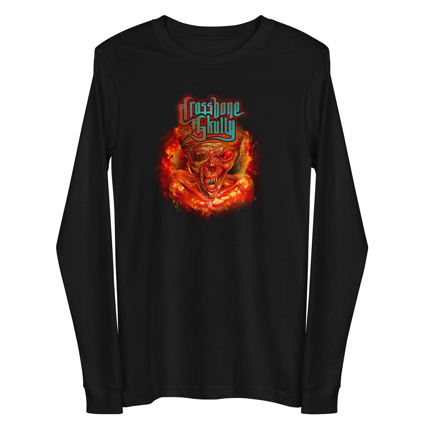 Skully Inferno Unisex Long Sleeve Tee