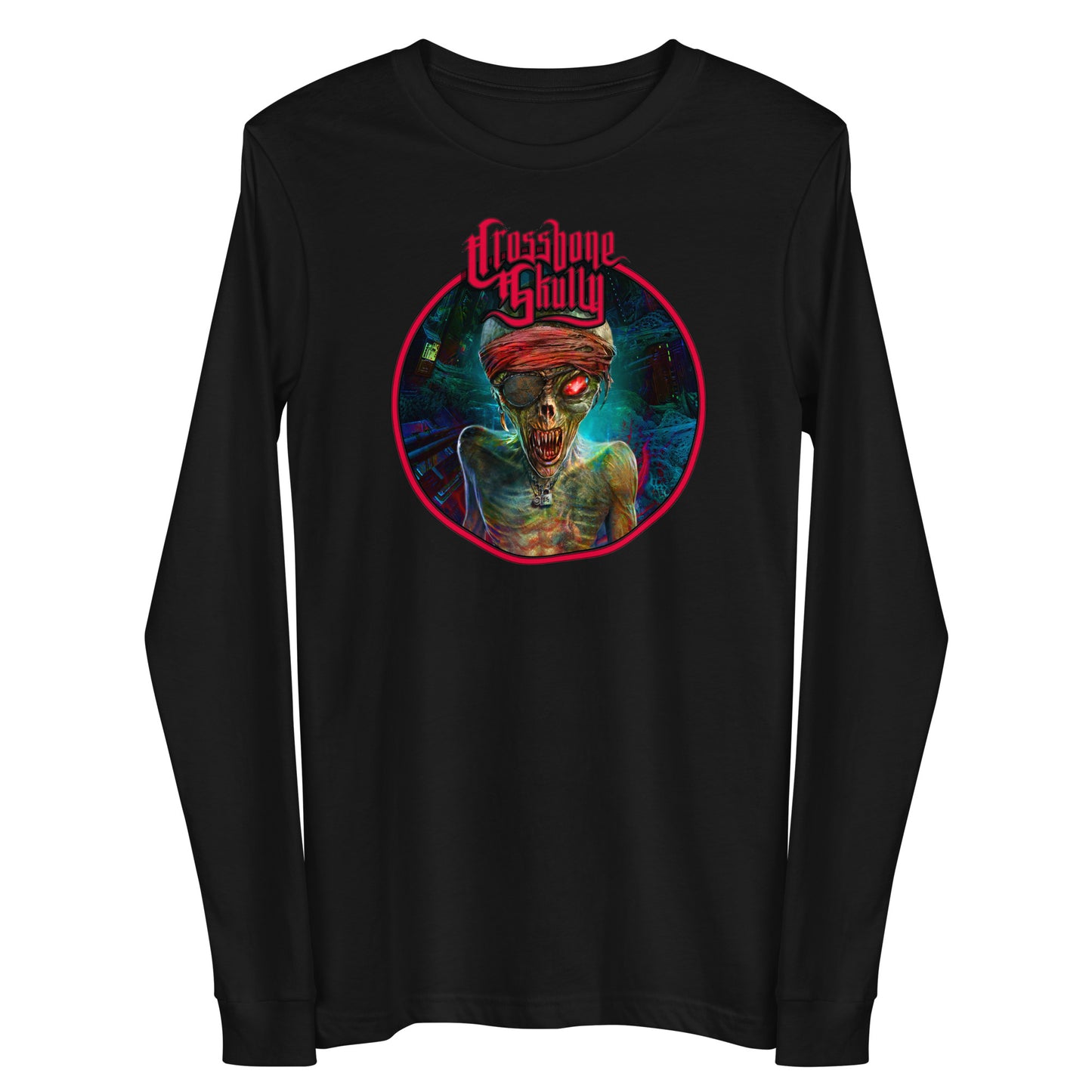 Skully Evil World Machine Unisex Long Sleeve Tee