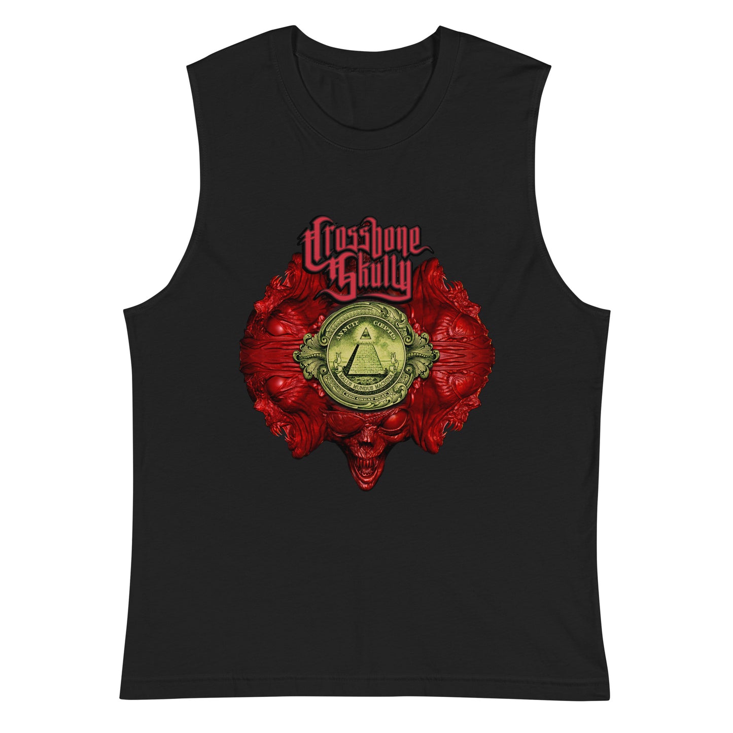 Skully Malus Mundus Machina Muscle Tank