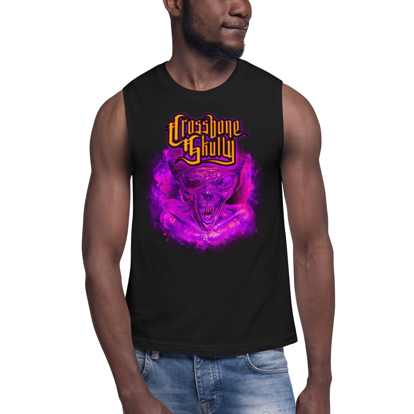 Skully Purple Haze Muscle Tank