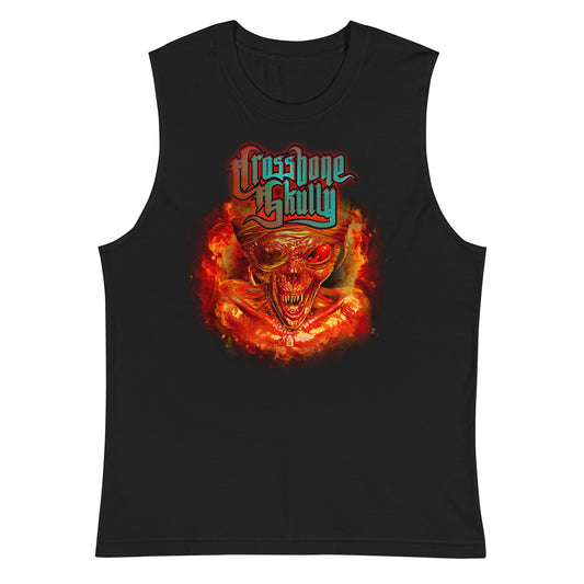 Skully Inferno Muscle Tank