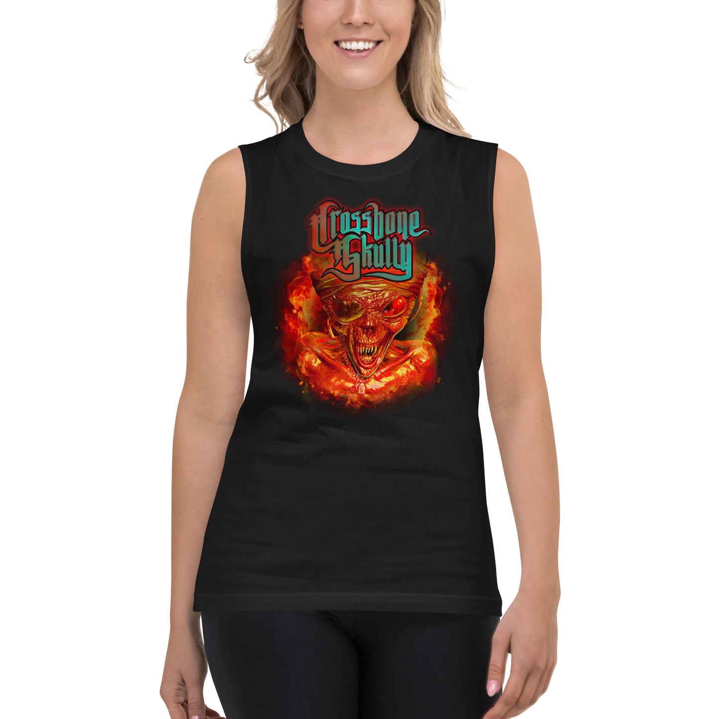 Skully Inferno Muscle Tank