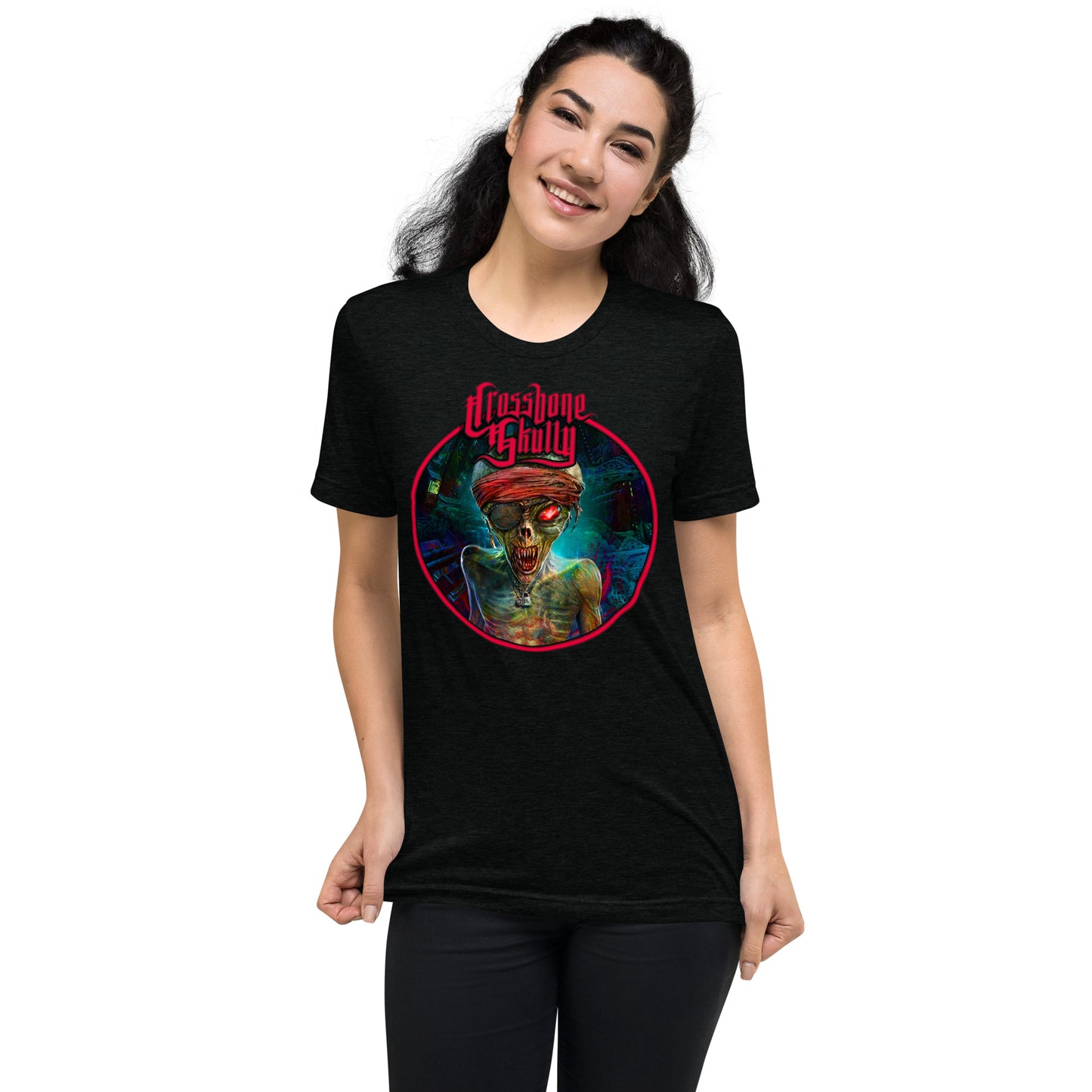 Skully Evil World Machine Short Sleeve Unisex T-shirt