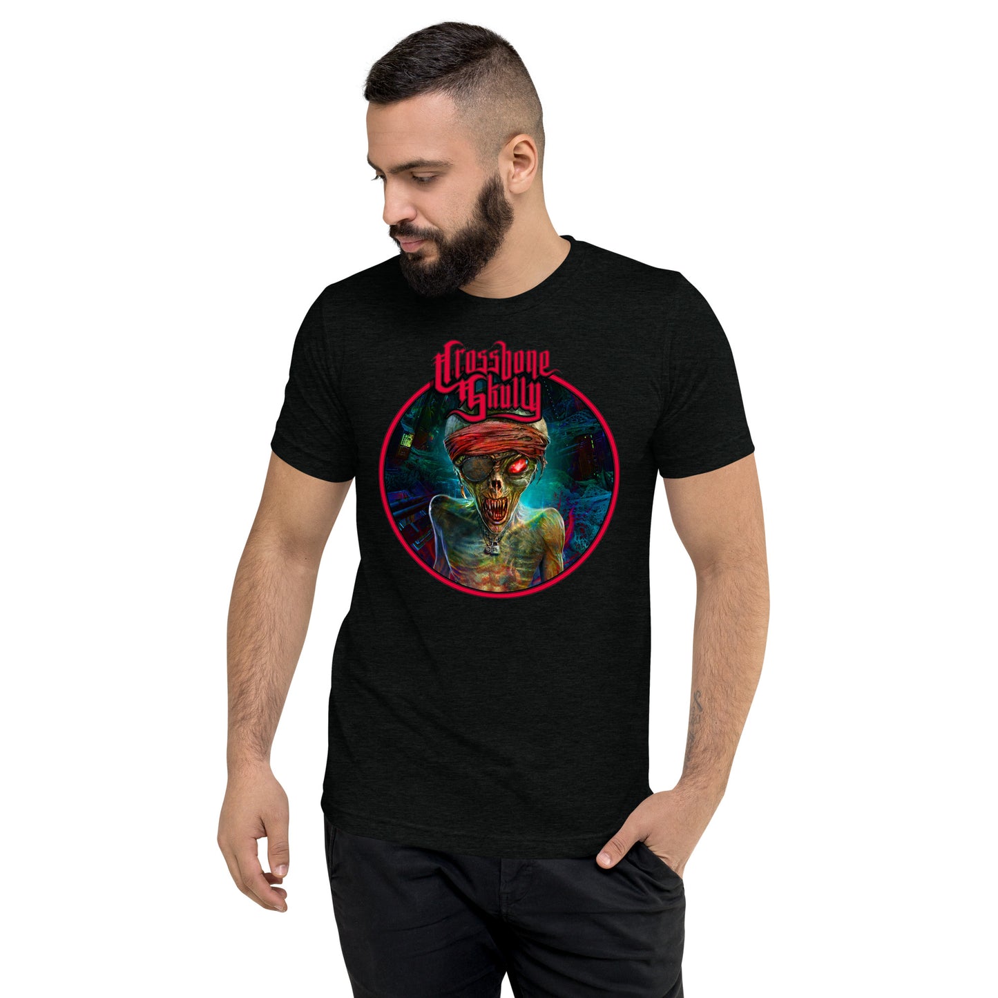 Skully Evil World Machine Short Sleeve Unisex T-shirt