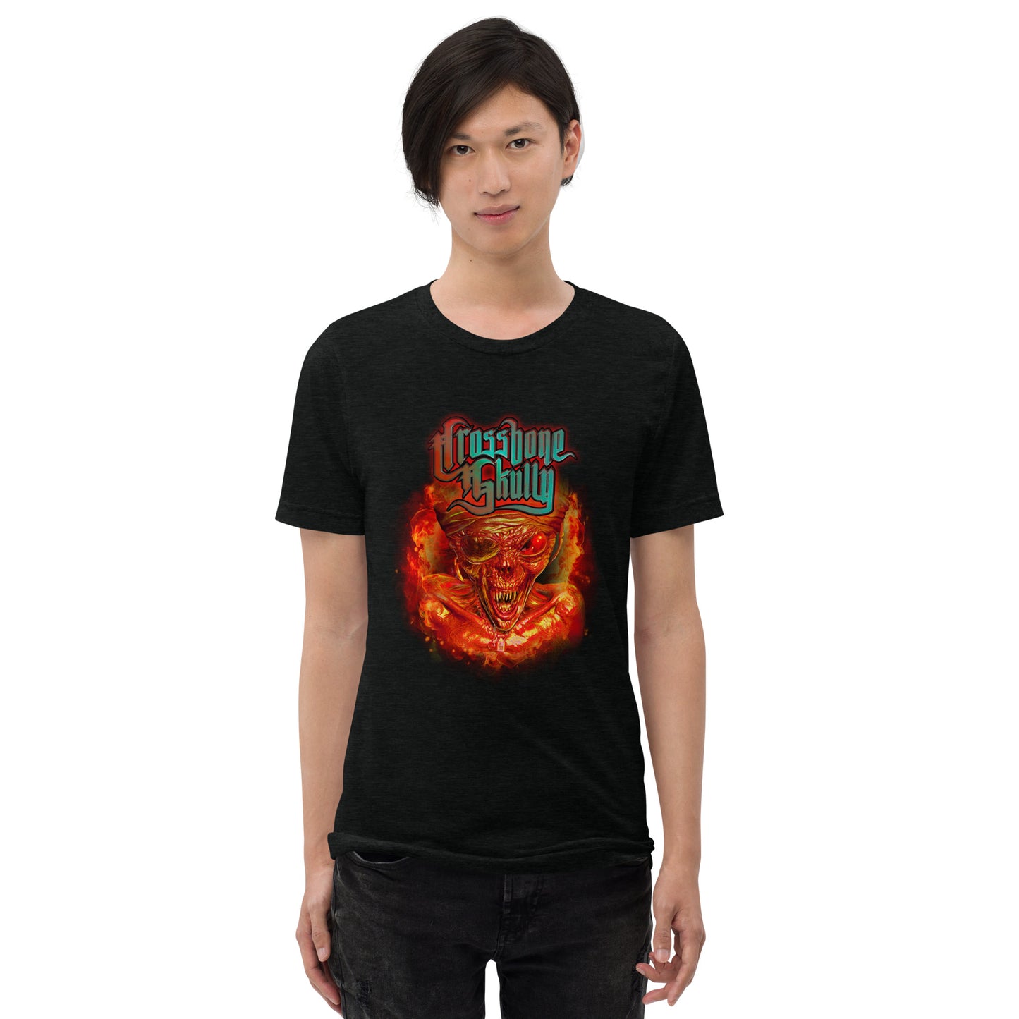 Skully Inferno Short Sleeve Unisex T-shirt