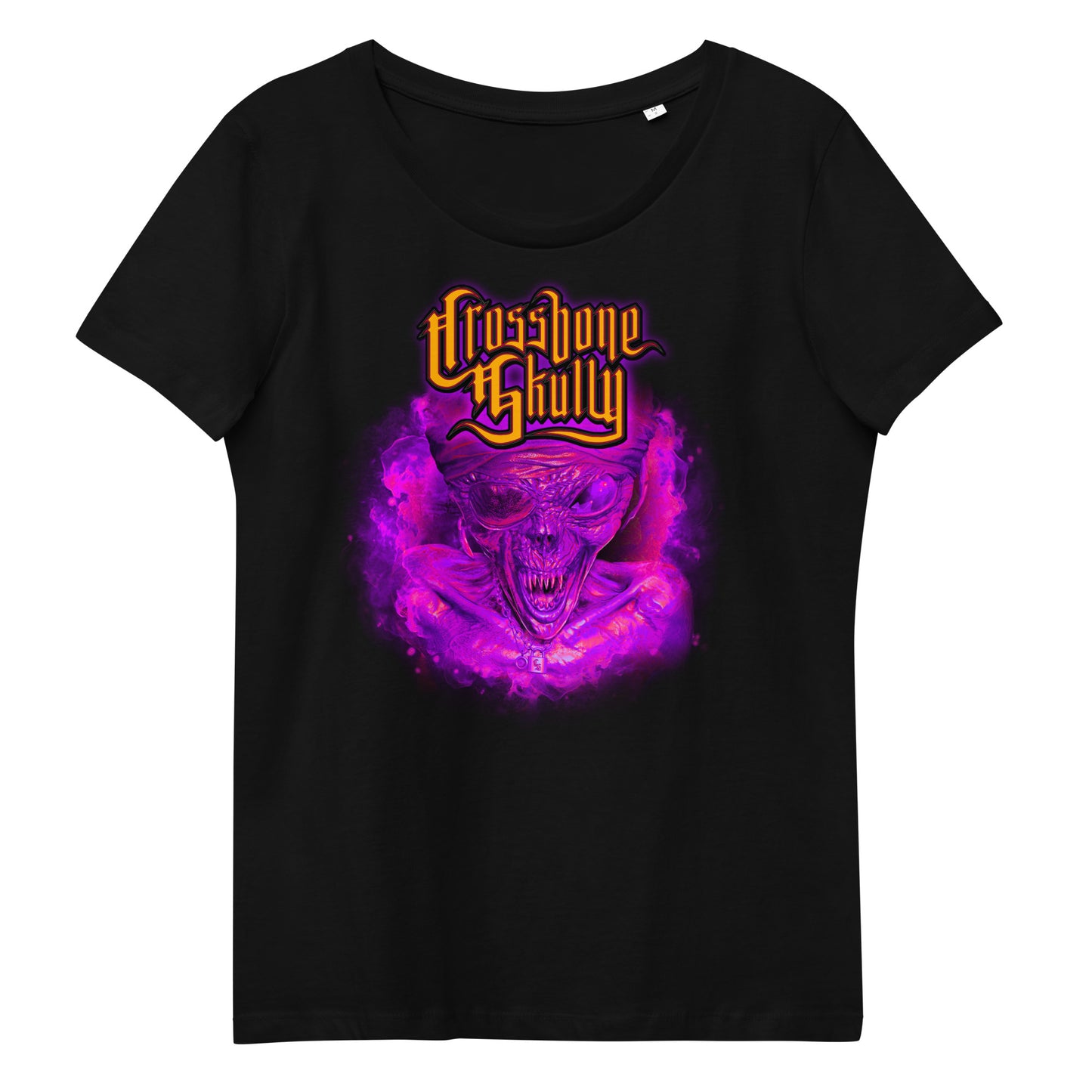 Skully Purple Haze Women's fitted Eco Tee