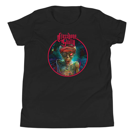 Skully Evil World Machine Youth Short Sleeve T-Shirt