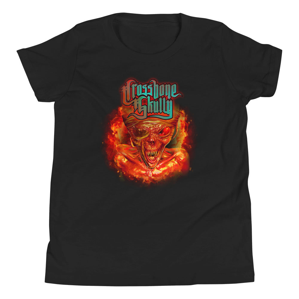 Skully Inferno Youth Short Sleeve