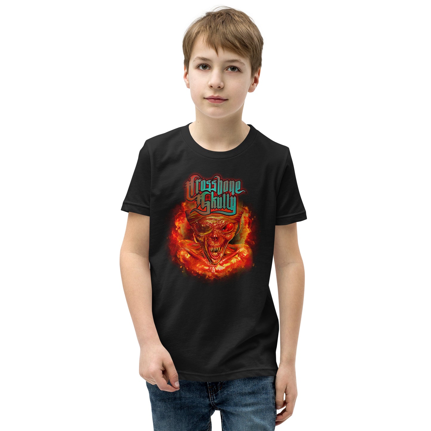 Skully Inferno Youth Short Sleeve